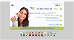 Desktop Screenshot of cl.trabajorapido.org