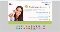 Desktop Screenshot of mx.trabajorapido.org